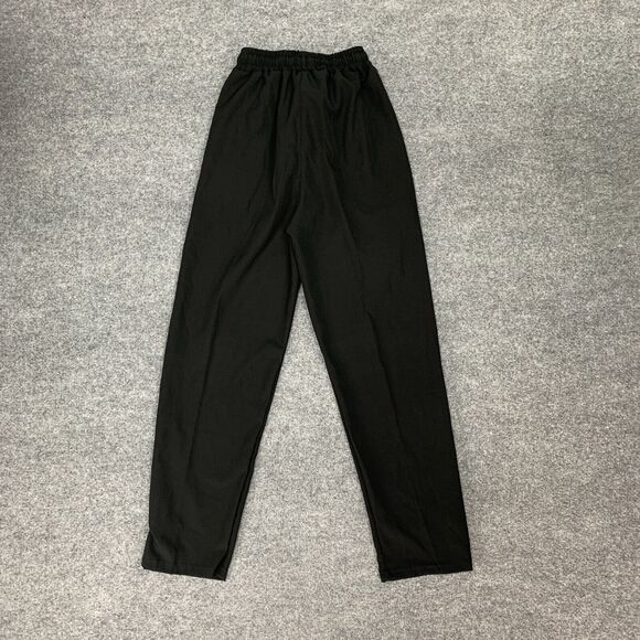 Chase New Design Pant Women M Medium Black Drawstring Straight Leg Loose Fit - Picture 3 of 10
